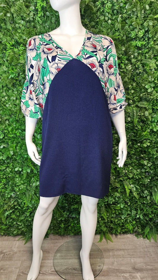 Stella Royal Blue Cut Out Shoulder Dress (16)