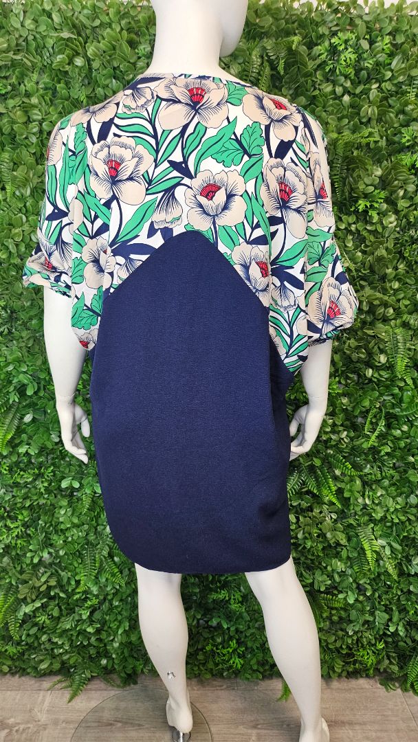 Stella Royal Blue Cut Out Shoulder Dress (16)