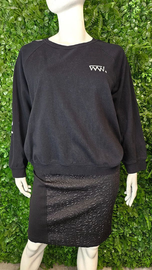 Federation Black Smiley Sweat (3XL)