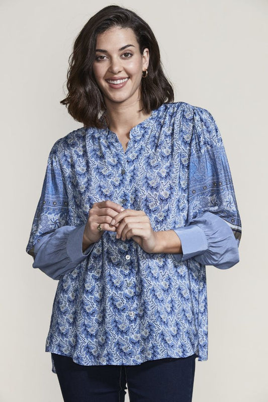 Lania The Label Blue Vintage Shirt (16)