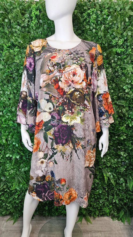 Chocolat Floral Tunic Dress (20)