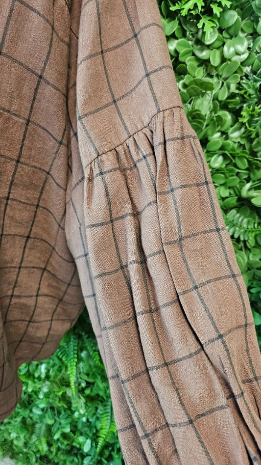 Zoe Kratzmann Brown Collar Top (16)
