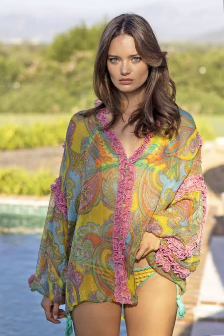 Miss June Multi Paris Blouse (14)
