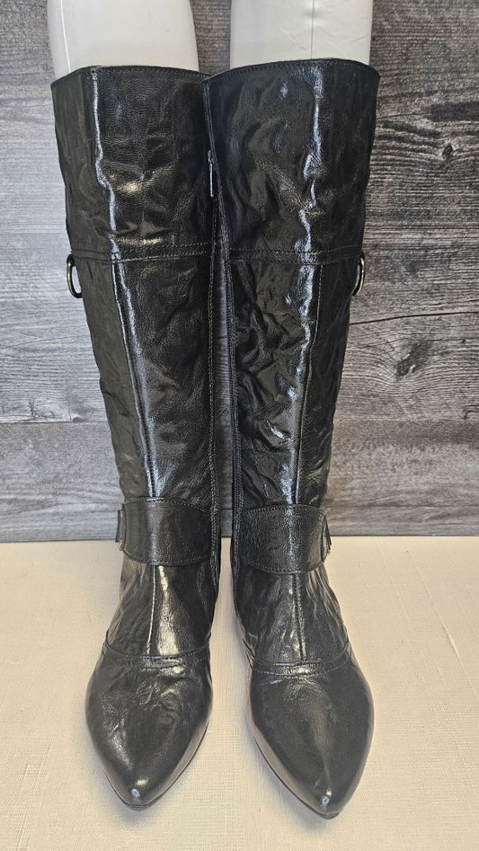 Diba Black Knee Length Boot (39)