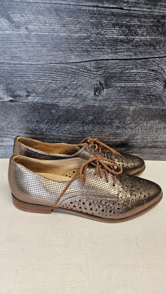Ziera Bronze Lace Up Brogue (37)
