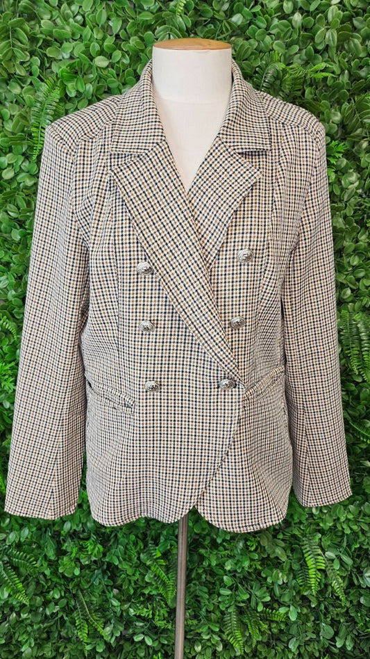 Leoni  Check Blazer (10)