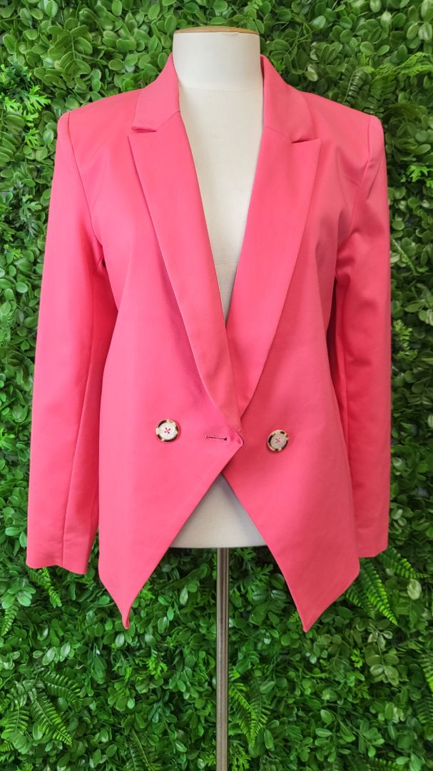 Drama The Label Pink Blazer (10)