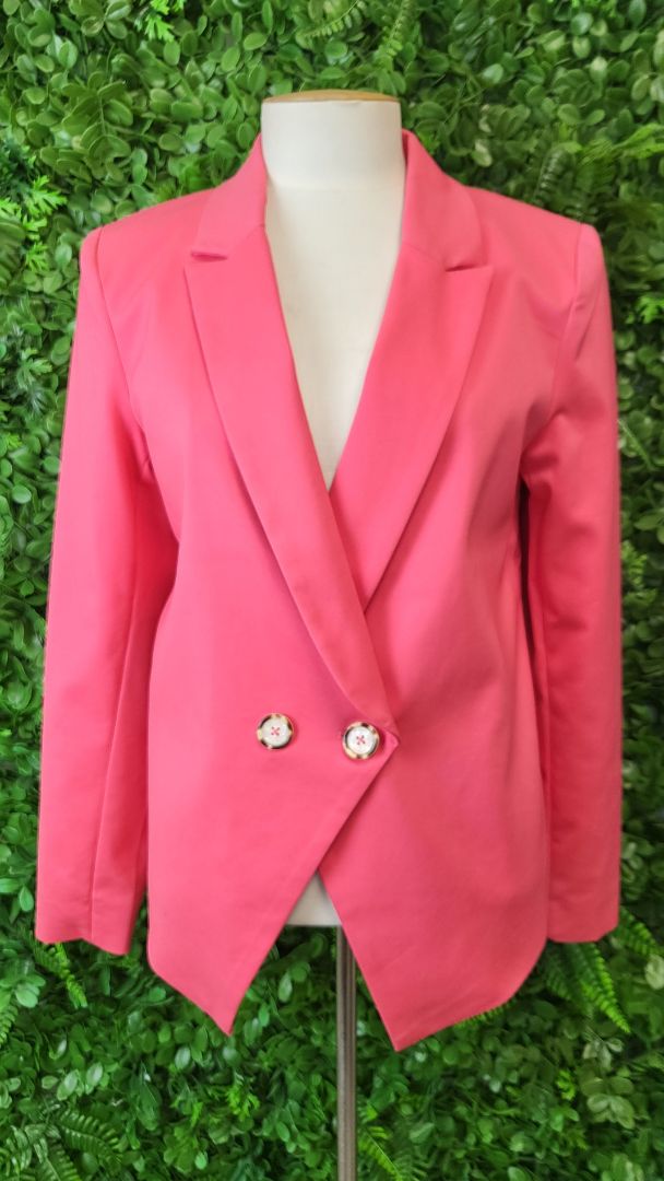 Drama The Label Pink Blazer (10)