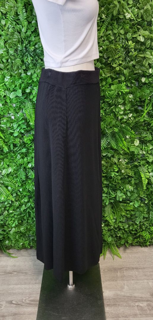 Elk Black Asymmetrical Skirt (12)