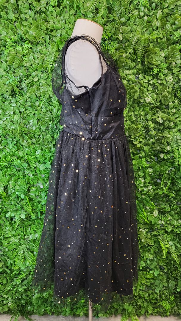 Hell Bunny Black Tulle Dress