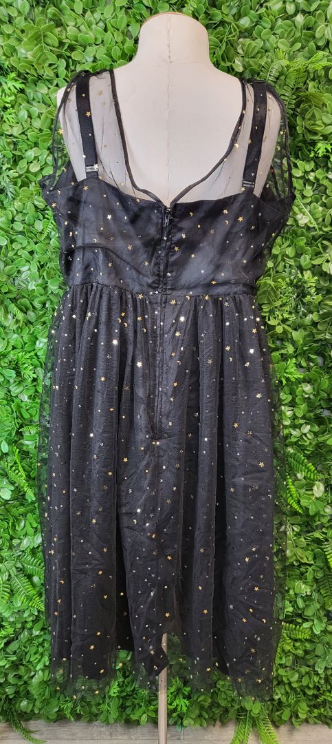 Hell Bunny Black Tulle Dress