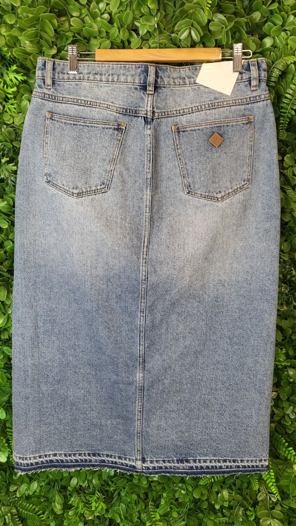 Abrand Blue Lula Maxi Skirt (11)