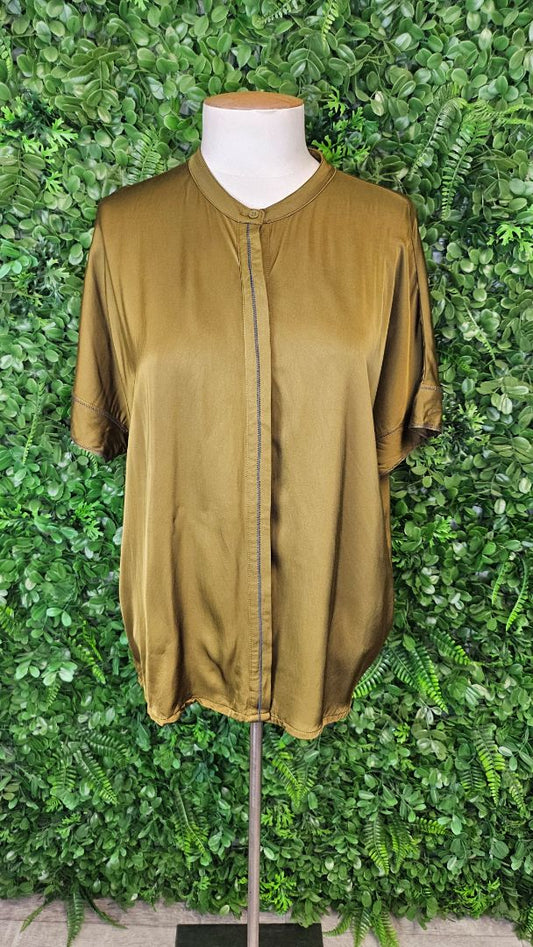 Elk Citrene Collarless Top (10)