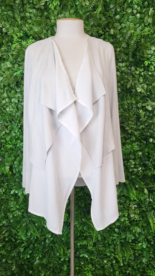Pingpong Cream Faux Suede Jacket (10)
