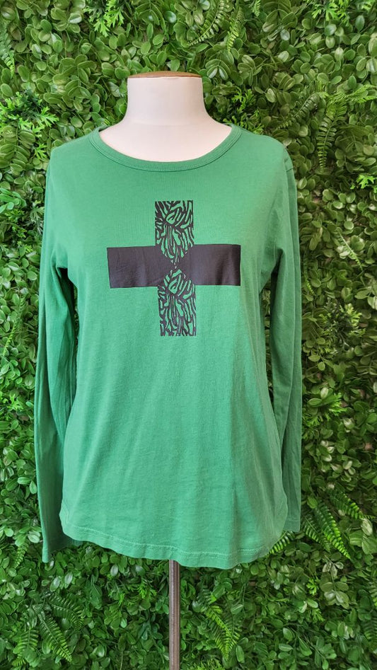 Stella + Gemma Green Long Sleeve Top (10)