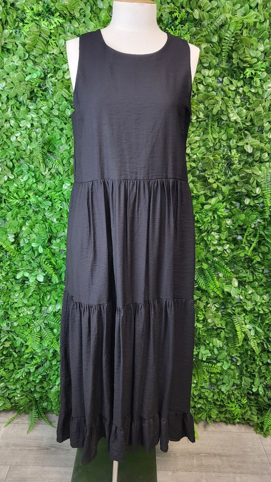 Decjuba Black Hazel Tier Dress BNWT (8)