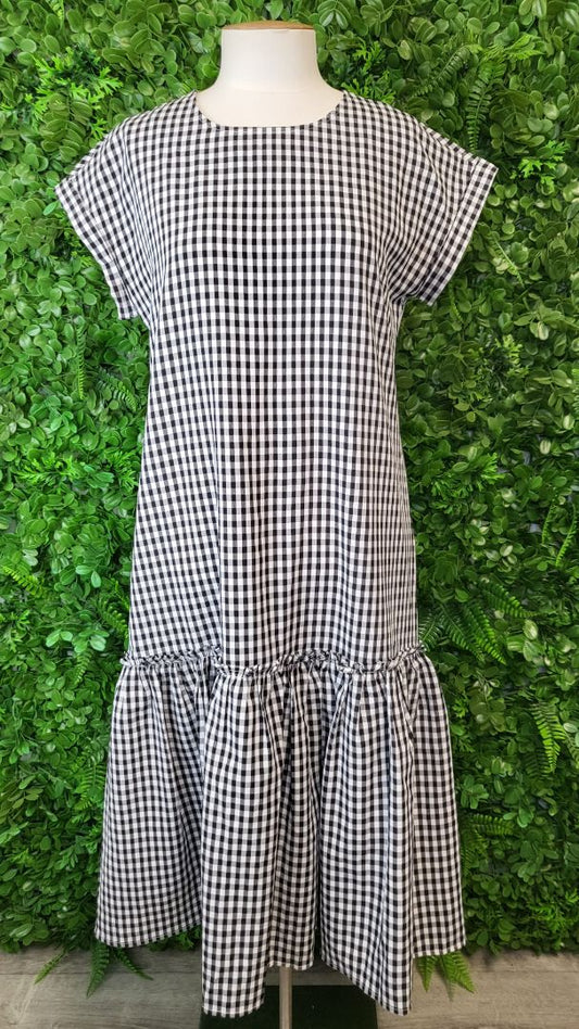 Lili Sidonio Gingham Sleeveless Dress (8)