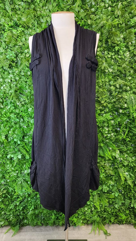 Vigorella Black Vest (10-12)