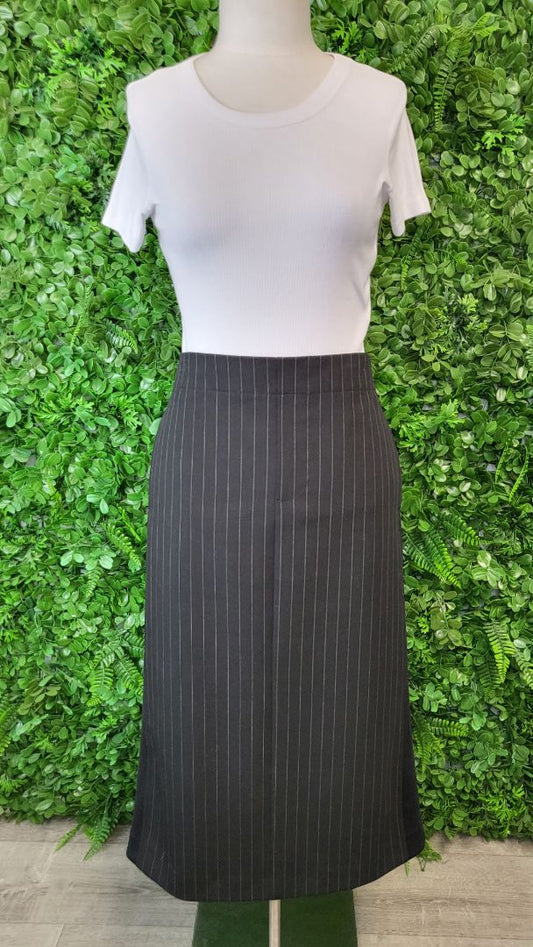 Lania The Label Pinstripe Midi Skirt (14)