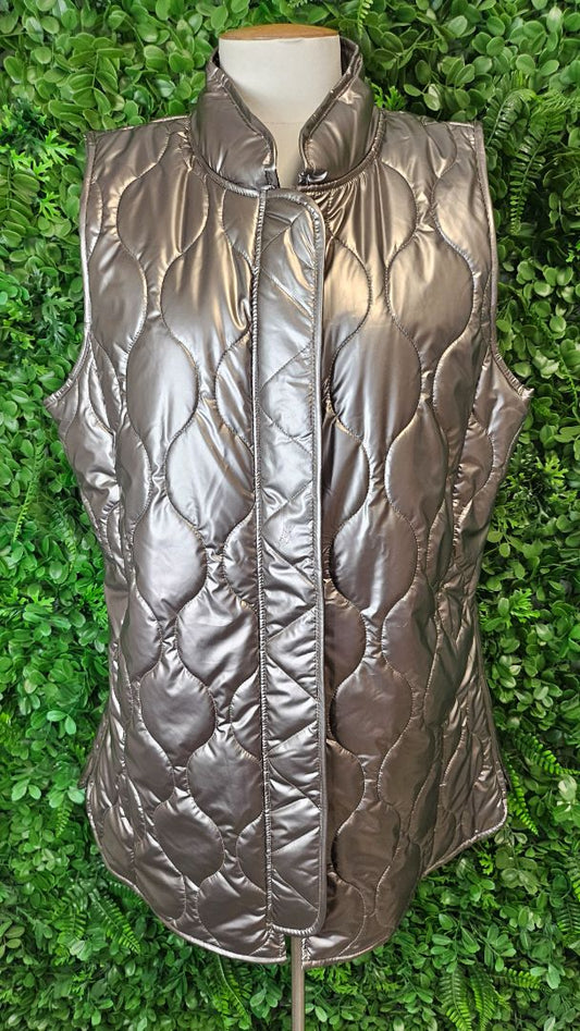 Foil Bronze Metallic Vest (16)