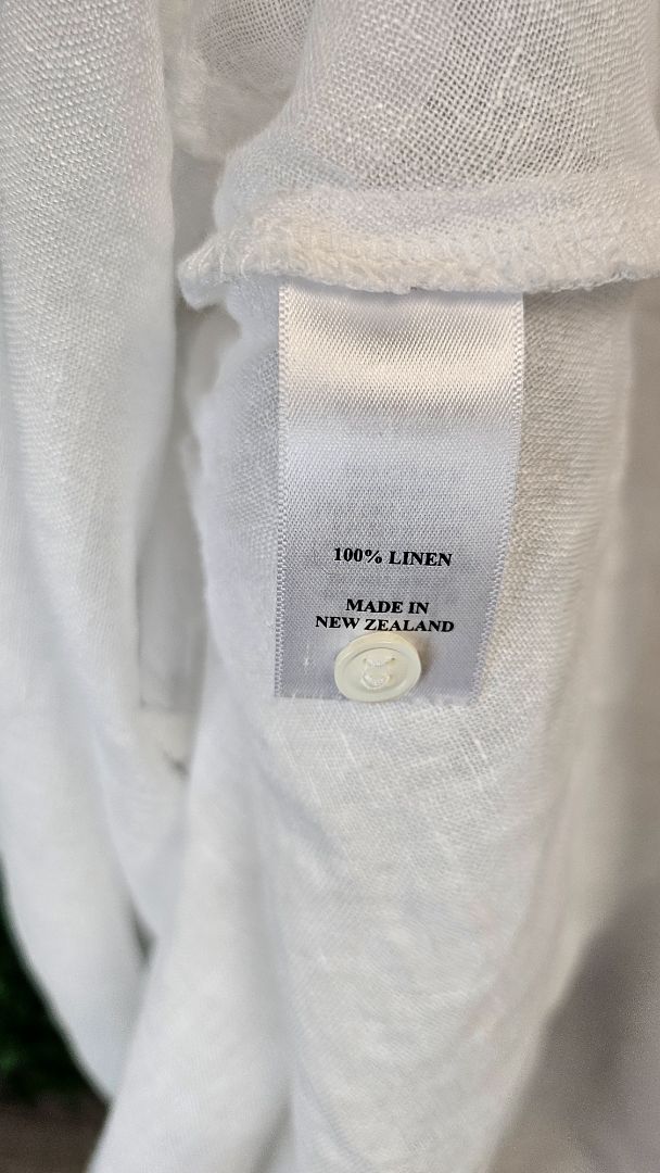 Sills White Linen Slip Dress (8-12)