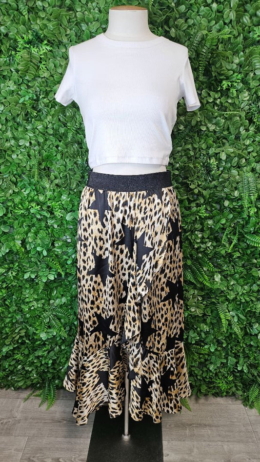 Augustine Print Frill Skirt (14)