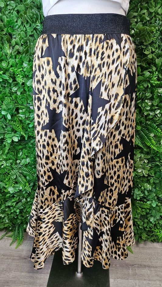 Augustine Print Frill Skirt (14)