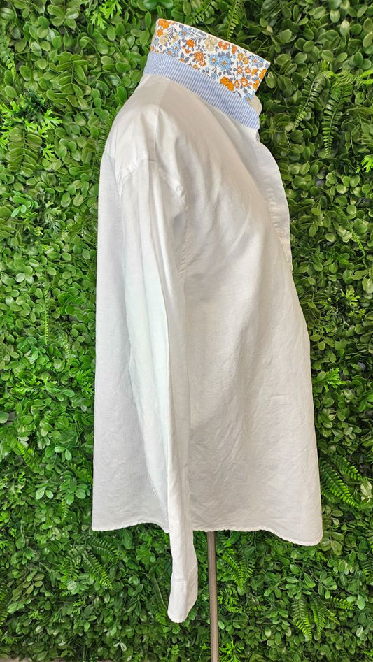 H&S Heritage White Linen Shirt (20)