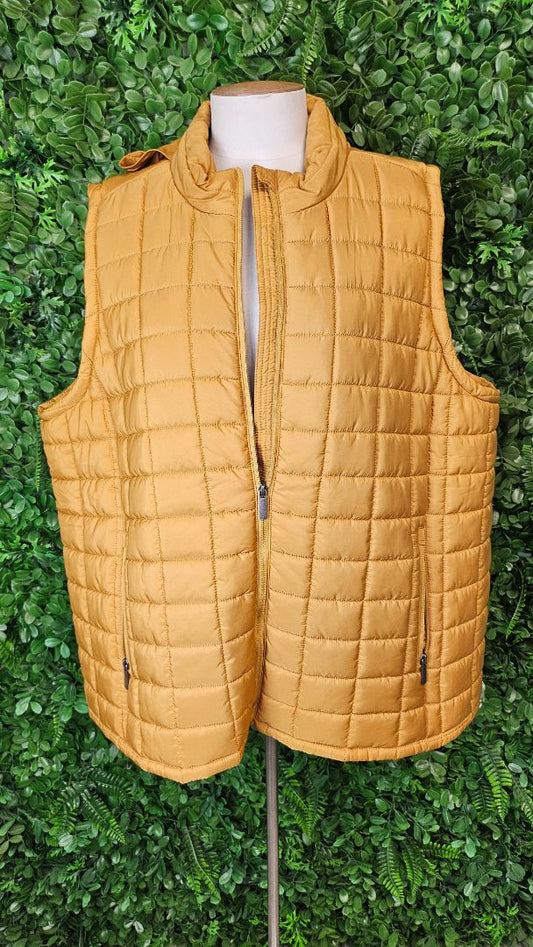 Sara Mustard Quilted Vest (24)