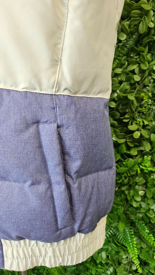 Torpedo Cream/Lilac Down Padded Vest (12)