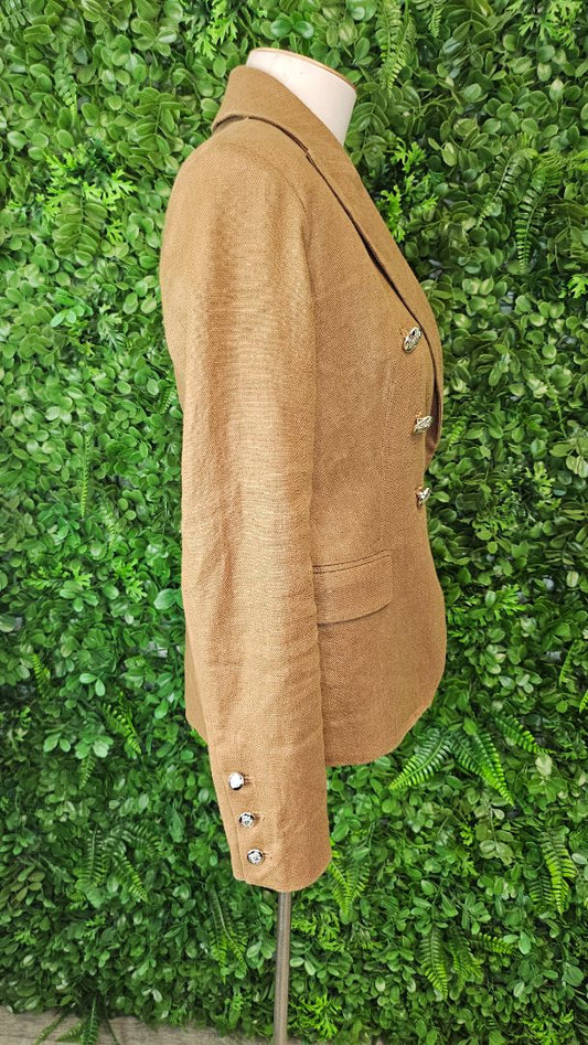 Briarwood Tan Linen Blend Blazer (8)