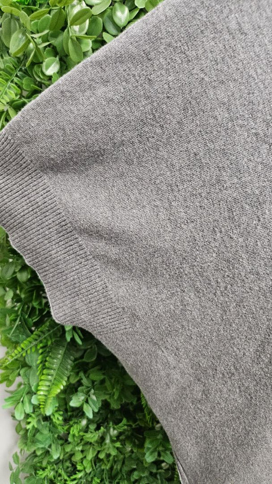 Cali & Co Grey Oversized Poncho Top (OSFM)