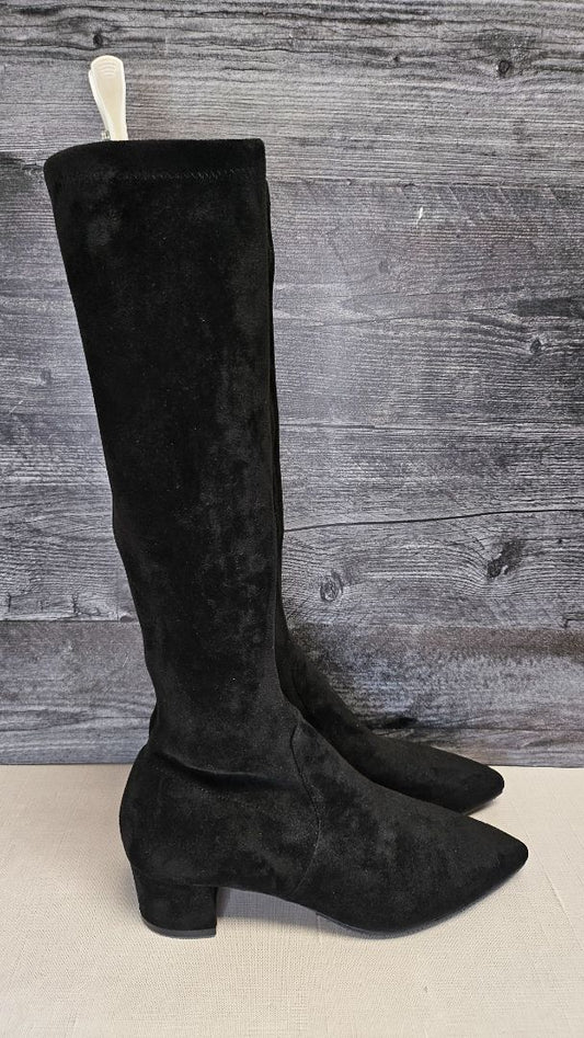 Top End Black Microfibre Boot (39)