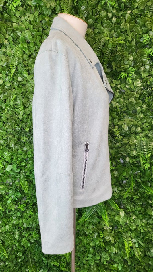 Foil Mint Faux Suede Jacket (14)