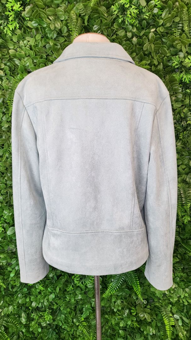 Foil Mint Faux Suede Jacket (14)
