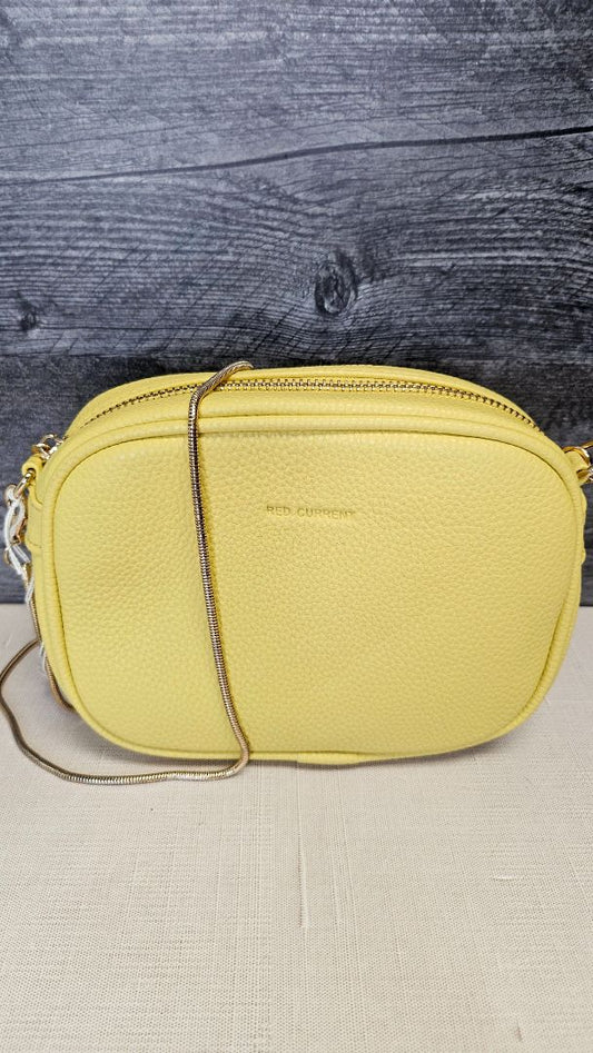 Redcurrent Yellow Crossbody Bag (18cmx14x6cm)