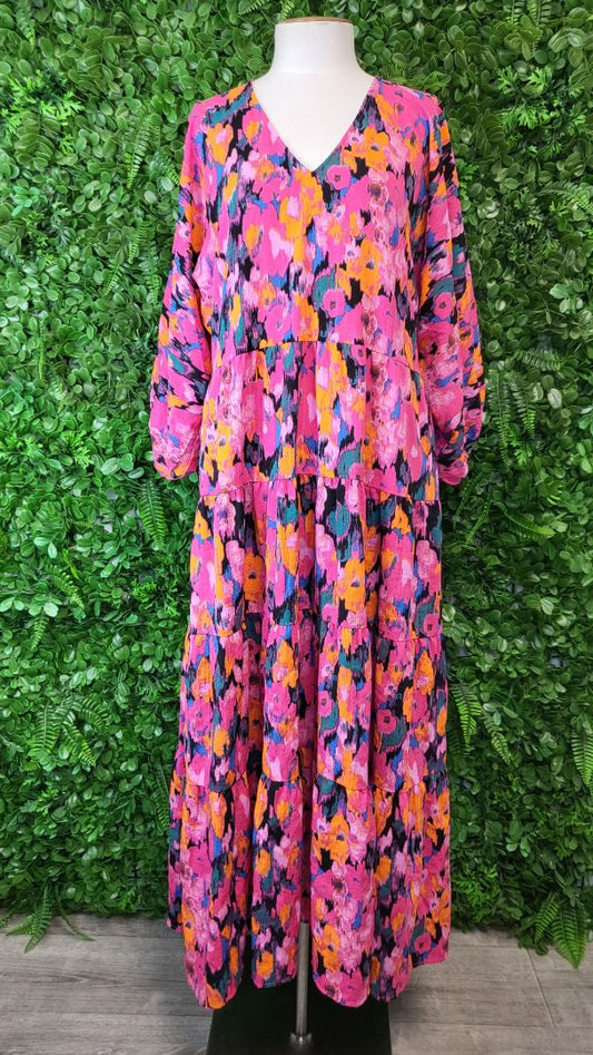Decjuba Multi Floral Dress (14)