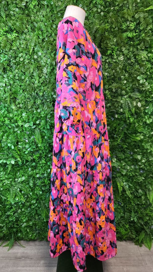 Decjuba Multi Floral Dress (14)