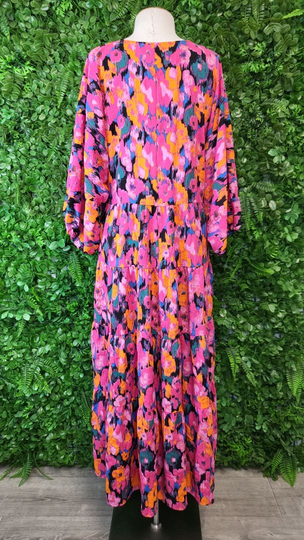 Decjuba Multi Floral Dress (14)