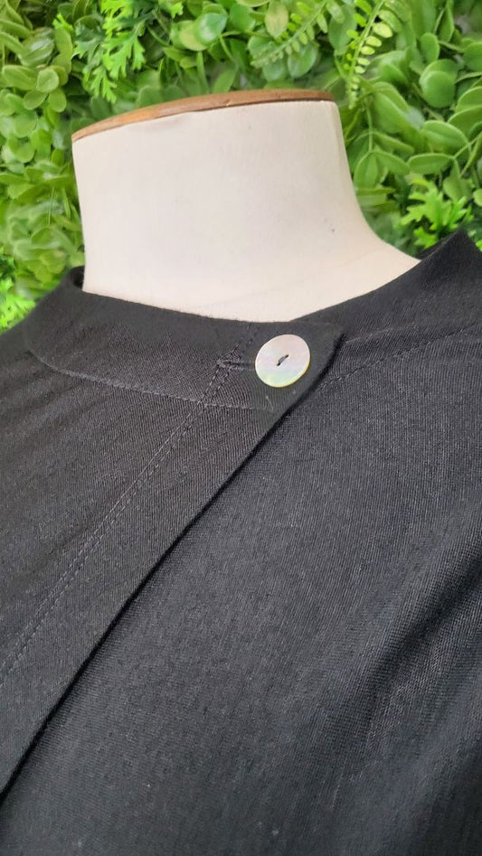 OBR Black Merino Poncho (OSFM)