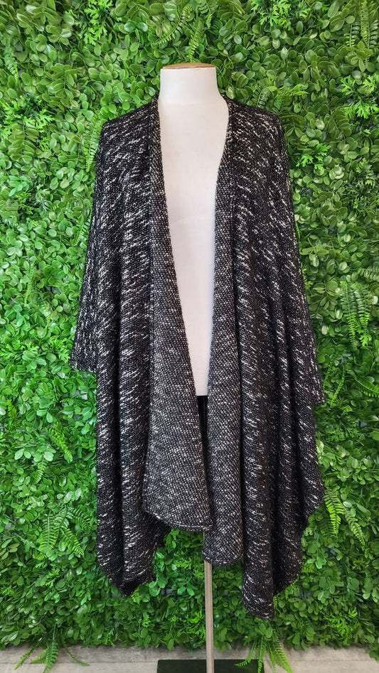 Repertoire Black Wrap Cardigan (OSFM)