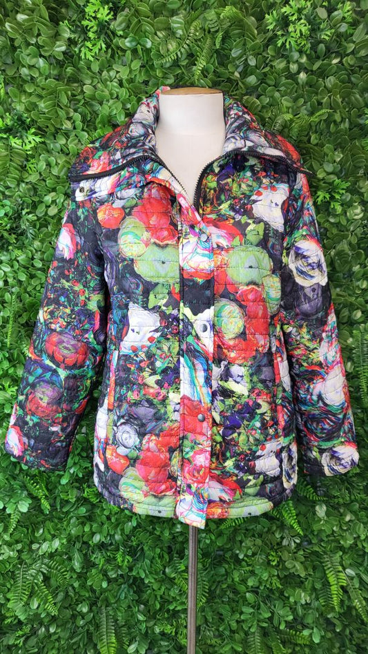 La Strada Multi Floral Puffer (14)