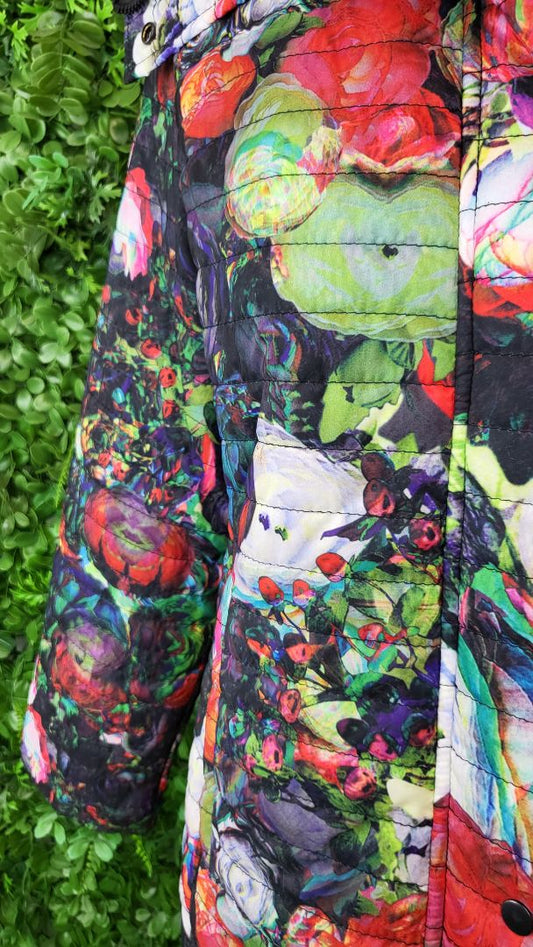 La Strada Multi Floral Puffer (14)