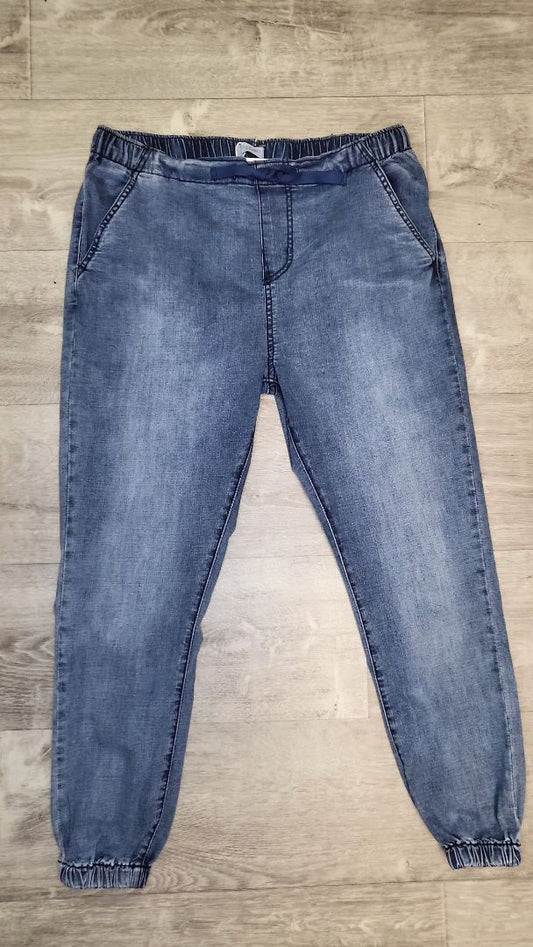 Threadz Blue Denim Jogger Pants BNWT (12)