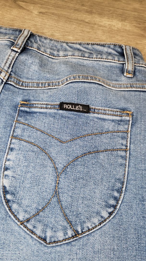 Rolla’s Blue Eastcoast Flare Jeans (10)