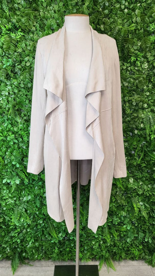Loobies Story Cream Suede Waterfall Jacket (16)