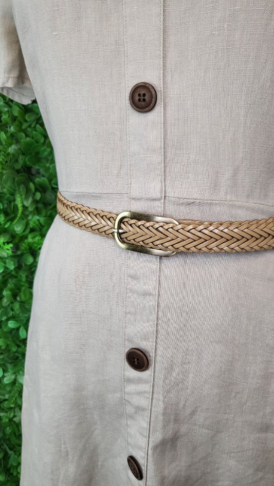 Jacqui.E Natural Linen Dress (10)
