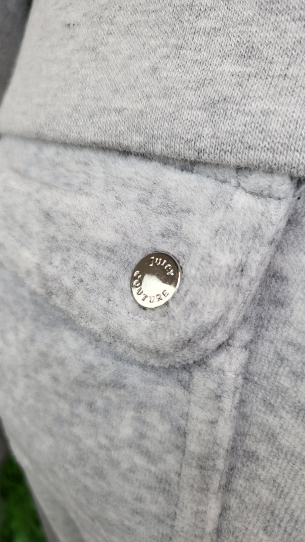 Juicy Couture Grey Velour Tracksuit (10-12)