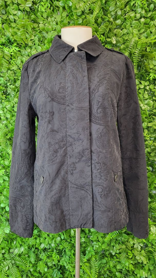 Desigual Black Embossed Jacket (12)