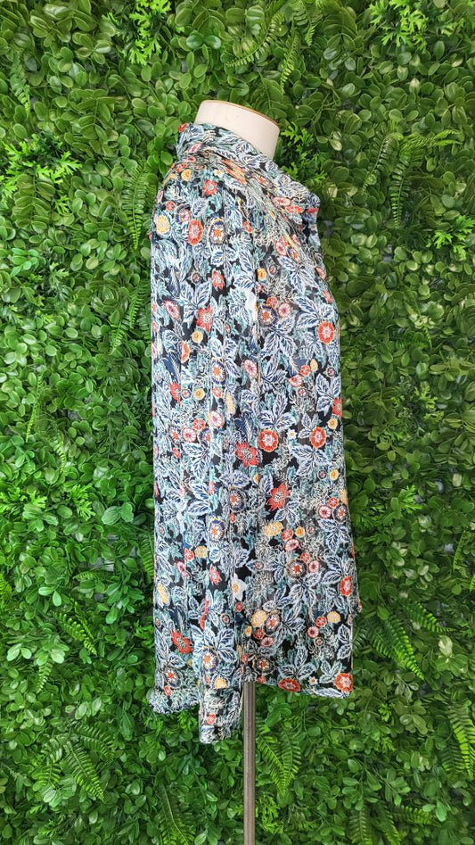 Vassalli Floral Patterned Shirt (10)